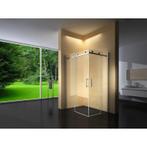 Douchecabine 120X100 Vierkant Vivo- Helder Glas - Rechts, Ophalen of Verzenden, Nieuw
