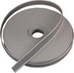 Optrekband Per Rol Van 50 M, Zwart/wit, 14 Mm Breed, Nieuw