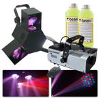 BeamZ Triple flex LED Effect en S900 rookmachine met 2 liter, Verzenden, Nieuw, Rookmachine