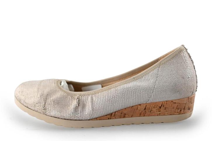 Gabor Ballerinas in maat 39 Goud, Kleding | Dames, Schoenen, Overige kleuren, Gedragen, Ballerina's, Verzenden