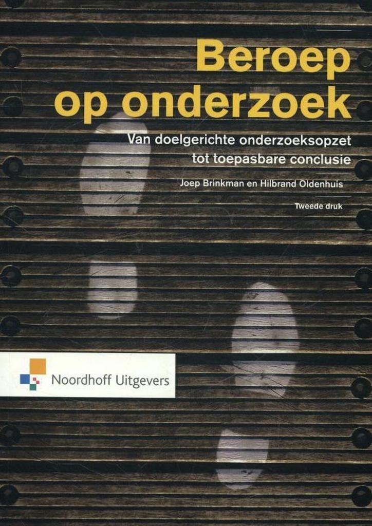 9789001834135 Beroep op onderzoek Joep Brinkman, Boeken, Schoolboeken, Nieuw, Verzenden