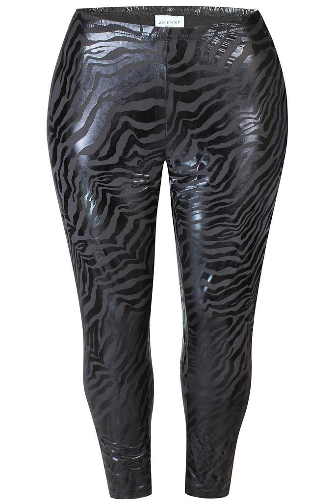 ZHENZI legging Freda zebra glans Maat:, Kleding | Dames, Leggings, Maillots en Panty's, Overige kleuren, Nieuw, Verzenden