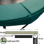 Trampoline Rand Magic Circle Pro Groen 427 - 430 cm, Ophalen of Verzenden, Nieuw