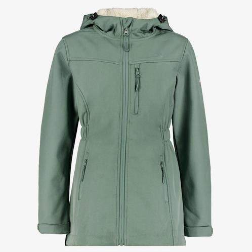 Mountain Peak kinder parka softshell jas groen maat 158/164, Kleding | Dames, Jassen | Winter, Nieuw, Verzenden