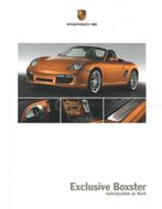 2008 PORSCHE BOXSTER EXCLUSIVE HARDCOVER BROCHURE DUITS, Nieuw, Porsche, Author