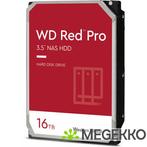 WD HDD 3.5  16TB S-ATA3 512MB WD161KFGX Red Pro, Computers en Software, Nieuw, Western Digital, Verzenden