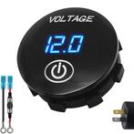 ProRide Voltmeter Inbouw 12-24V DC met Aan/Uit schakelaar -, Verzenden, Nieuw