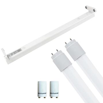 LED TL Armatuur met T8 Buis Incl. Starter - Aigi Dybolo - beschikbaar voor biedingen