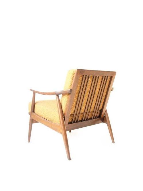 Bergmann - Lounge stoel - Model1246 - Beuken, Antiek en Kunst, Antiek | Meubels | Stoelen en Banken