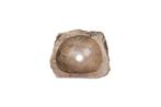 Fossiel Waskom37x30x14 cm | Versteend Hout, Huis en Inrichting, Verzenden, Nieuw, Wastafelkast