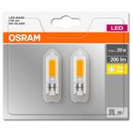 2 stuks Osram LED G9 2W 200lm 2700K Ø1.35x5cm Niet-Dimbaar, Nieuw, Ophalen of Verzenden