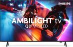 Philips 65MLED910 - 65 Inch 4K UHD Ambilight QD Mini-LED Tv, Ophalen, Philips, QLED, Zo goed als nieuw