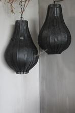 Zwart metalen hanglamp Micha 43 cm, Huis en Inrichting, Ophalen of Verzenden, Nieuw