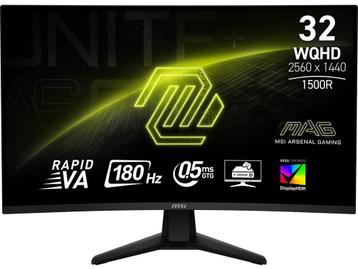 MSI MAG 32CQ6F - Gaming Monitor - 31,5 2560x1440 180Hz VA - beschikbaar voor biedingen