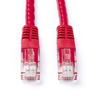 Netwerkkabel | Cat6 U/UTP | 7.5 meter (Rood), Computers en Software, Pc- en Netwerkkabels, Nieuw, Verzenden