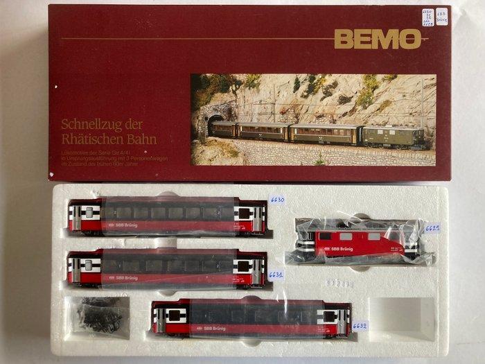 Bemo + prive-firma H0m - 6629 - 6630 - 6631 - 6632 -, Hobby en Vrije tijd, Modeltreinen | H0