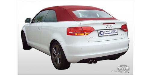 FOX Audi A3 - 8P (cabriolet) einddemper Ø70mm eenzijdig - 2x, Auto-onderdelen, Uitlaatsystemen, Nieuw, Verzenden