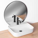 REA Laag model wastafelkraan - mat zwart - modern design..., Ophalen of Verzenden, Nieuw