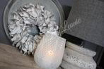Krans Palm Petal white 25 cm, Ophalen of Verzenden, Nieuw
