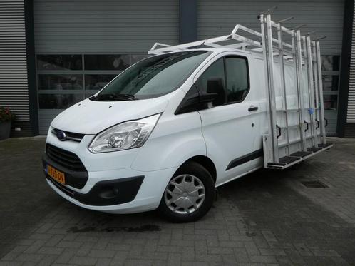 Ford Transit Custom 270 2.0 TDCI Euro 6, Glasresteel, Glasau, Auto's, Bestelauto's, Lease, Handgeschakeld, Wit, Financial lease