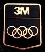 3 M Olympische Spelen pin- zwart, Verzamelen, Speldjes, Pins en Buttons, Verzenden, Zo goed als nieuw, Dier of Natuur, Speldje of Pin
