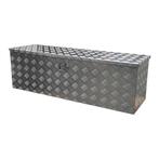 Novio Gereedschapskist aluminium 1230x380x380mm kofferslot, Auto diversen, Aanhangwagen-onderdelen, Ophalen of Verzenden, Nieuw