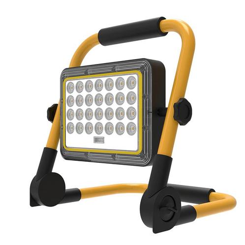 Led Accu Floodlight werklamp 800 Lumen, Tuin en Terras, Buitenverlichting, Nieuw, Led, Verzenden