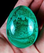 Malaquita A++ van Topkwaliteit Ei - Hoogte: 55 mm - Breedte: