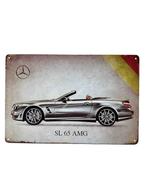 Metalen Wandbord - Mercedes SL65 AMG, Ophalen of Verzenden, Nieuw