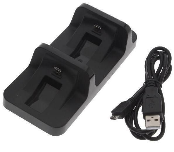 PS4 Oplaadstation - Oplader voor 2 PlayStation 4 Controllers, Spelcomputers en Games, Spelcomputers | Sony PlayStation Consoles | Accessoires