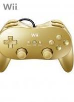 MarioWii.nl: Classic Controller Pro Goud ORIGINEEL - iDEAL!, Ophalen of Verzenden, Zo goed als nieuw