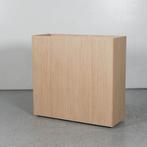 Gebruikte plantenbak - Eiken - 114 x 120 cm - Verrijdbaar, Huis en Inrichting, Kamerplanten, Ophalen of Verzenden