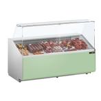 GGM Gastro | Koelvitrine - 1900mm - Lichtgroen voorpaneel |, Verzenden, Nieuw in verpakking, Decoratie