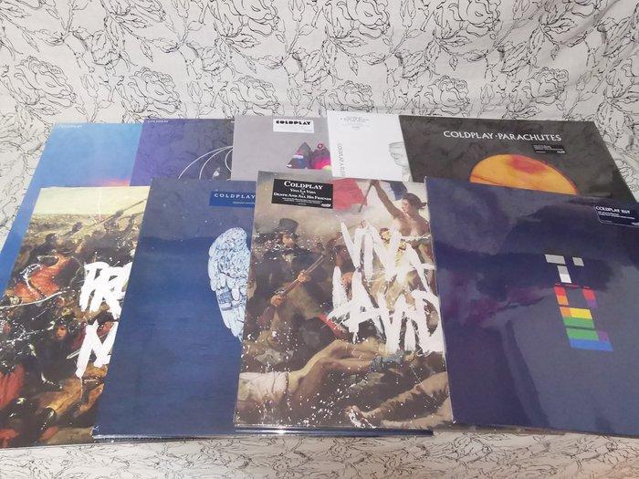 Coldplay - 9 x great albums - Sealed - Diverse titels - LP, Cd's en Dvd's, Vinyl Singles
