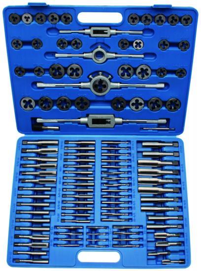Bgs Technic Tap & Snij set, INCH en metrisch 110 delig, Auto diversen, Autogereedschap, Verzenden