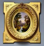 European School (XIX) - Nackte am Fluß