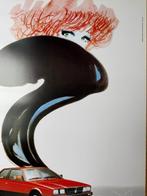 René Gruau - Poster Pubblicitario-MASERATI- La tradizione, Antiek en Kunst