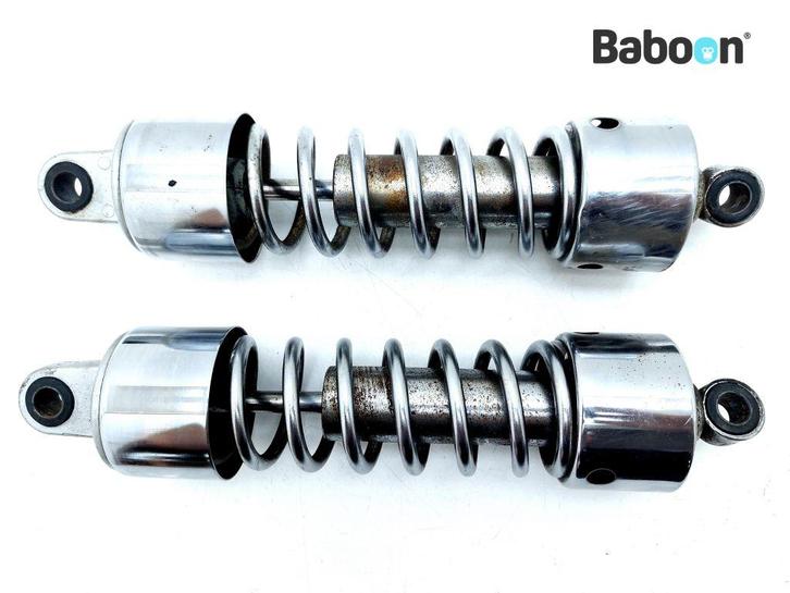Achter Schokbreker Set Kawasaki ZL 600 Eliminator 1995-1997, Motoren, Onderdelen | Kawasaki, Gebruikt, Verzenden