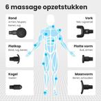 2dekans | Auronic Massage Gun - Sport en Relax Massage -, Sport en Fitness, Massageproducten, Ophalen of Verzenden, Zo goed als nieuw