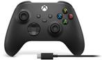 Xbox Series X/S Wireless Controller Incl. Kabel-Carbon Zwart, Spelcomputers en Games, Spelcomputers | Xbox Series X en S, Ophalen of Verzenden