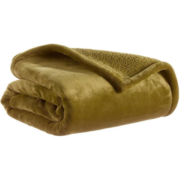 Maxideken Michka Rozemarijn 180 x 220, Huis en Inrichting, Woonaccessoires | Plaids en Woondekens, Nieuw, Verzenden