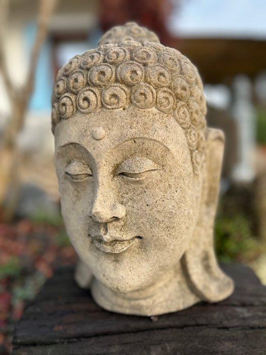 Statua di Buddha in Pietra – Scolpita a Mano – Ubud, Bali -, Antiek en Kunst, Kunst | Niet-Westerse kunst