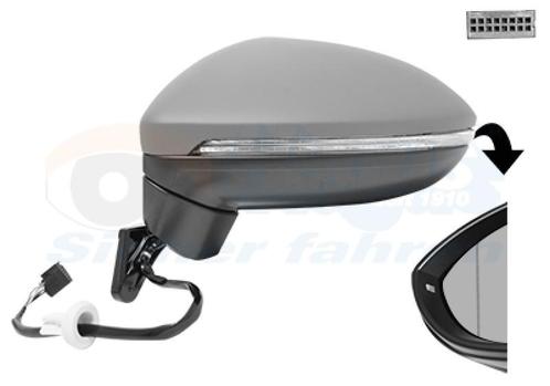 SPIEGELS VOOR VW TOURAN 2015- 510857521, Auto-onderdelen, Spiegels, Nieuw, Ophalen of Verzenden