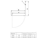 Aanbieding: Douchecabine | BWS Gusma | 1 Deur | 80x80x190 cm, Doe-het-zelf en Verbouw, Sanitair, Ophalen of Verzenden, Nieuw