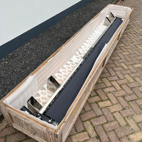 Bieden: Stainless steel retractable awning with, Watersport en Boten, Bootonderdelen, Nieuw, Zeilboot of Motorboot, Ophalen of Verzenden