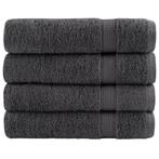vidaXL Badhanddoeken SOLUND 4 st 600 g/m² 70x140 cm, Verzenden, Nieuw