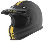 Bogotto V381 Schergo Fiberglass Mat Zwart Geel Motorhelm, Motoren, Kleding | Motorhelmen, XXL, Nieuw met kaartje, Overige merken