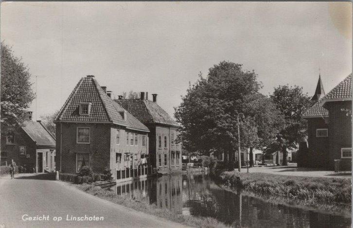 LINSCHOTEN - Gezicht op Linschoten, Verzamelen, Ansichtkaarten | Nederland, Verzenden