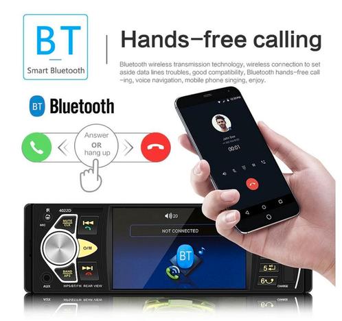 Autoradio met bluetooth en scherm nu voor maar 60 euro, Auto diversen, Autoradio's, Nieuw, Ophalen of Verzenden