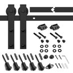 Rails voor schuifdeur | Schuifdeursysteem | Beslagset 200cm, Doe-het-zelf en Verbouw, Kozijnen en Schuifpuien, Minder dan 75 cm